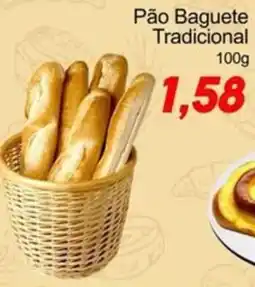 Villefort Atacadista Pão Baguete Tradicional oferta