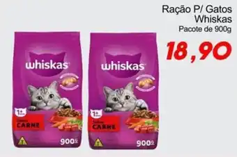 Villefort Atacadista Ração P/ Gatos Whiskas oferta
