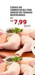Assaí Atacadista De - coxas ou sobrecoxas com dorso de frango resfriadas oferta