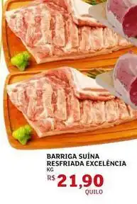 Assaí Atacadista Barriga suína resfriada excelência oferta