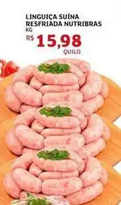 Assaí Atacadista Linguiça suína resfriada nutribras oferta