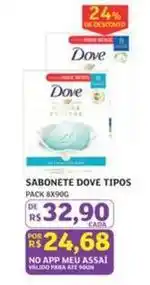Assaí Atacadista Dove - sabonete oferta
