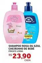 Assaí Atacadista Meu bebê - shampoo rosa ou azul oferta