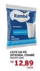 Assaí Atacadista Itambe - leite em po integral oferta