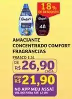 Assaí Atacadista Comfort - amaciante concentrado oferta