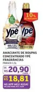Assaí Atacadista Ypê - amaciante de roupas concentrado oferta