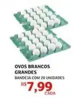 Assaí Atacadista Ovos brancos grandes oferta