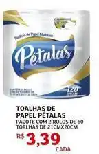 Assaí Atacadista De - toalhas de papel petalas oferta