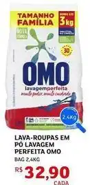 Assaí Atacadista Omo - lava-roupas em pó lavagem perfeita oferta