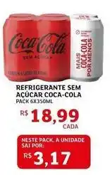 Assaí Atacadista Coca-cola - refrigerante sem açúcar oferta