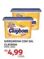 Assaí Atacadista Claybom - margarina com sal oferta