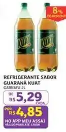 Assaí Atacadista Kuat - refrigerante guaranana oferta