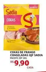 Assaí Atacadista Sadia - coxas de frango congeladas iqf oferta