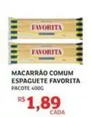 Assaí Atacadista Favorita - macarrão comum espaguete oferta
