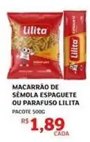 Assaí Atacadista De - macarrão de semola espaguete ou parafuso oferta
