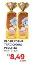 Plus vita - pão de forma tradicional