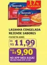 Assaí Atacadista Rezende - lasanha congelada sabores oferta