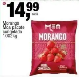 Frangolândia Morango Moa pacote congelado oferta