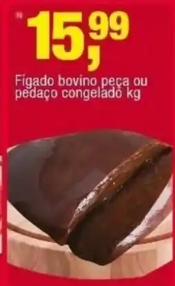 Frangolândia Figado bovino peça ou pedaço congelado oferta