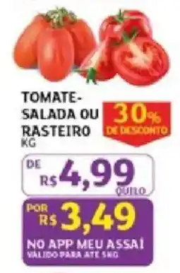 Assaí Atacadista tomate-salada ou rasteiro oferta