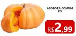 Supermercados Mateus Abóbora comum oferta
