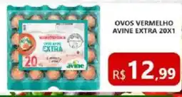 Supermercados Mateus ovos vermelho avine extra oferta