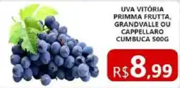 Supermercados Mateus uva vitória primma frutta, grandvalle ou cappellaro oferta