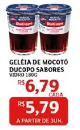 Geléia de mocotó ducopo sabores vidro