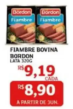 Assaí Atacadista Fiambre bovina bordon oferta