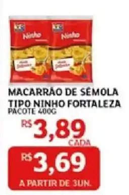 Assaí Atacadista Macarrão de sêmola tipo ninho fortaleza oferta