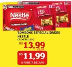Assaí Atacadista bombons especialidades nestlé oferta