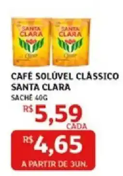 Assaí Atacadista Café solúvel clássico santa clara oferta