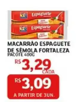 Assaí Atacadista Macarrão espaguete de sêmola fortaleza oferta