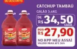 Assaí Atacadista Catchup tambau oferta