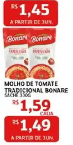 Assaí Atacadista molho de tomate tradicional bonare oferta