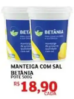 Assaí Atacadista Manteiga com sal betania oferta