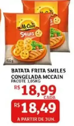 Assaí Atacadista batata frita smiles congelada mccain oferta