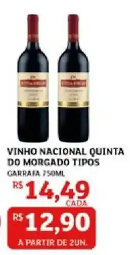 Assaí Atacadista vinho nacional quinta do morgado tipos oferta