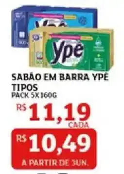 Assaí Atacadista Sabão em barra ype tipos oferta