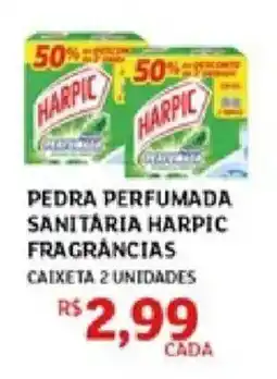Assaí Atacadista Pedra perfumada sanitária harpic fragrâncias oferta