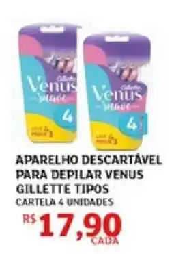 Assaí Atacadista Aparelho descartável para depilar venus gillette tipos oferta