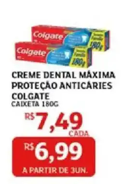 Assaí Atacadista Creme dental máxima proteção anticáries colgate oferta