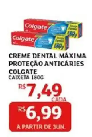 Assaí Atacadista Creme dental máxima proteção anticáries colgate oferta