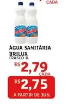 Assaí Atacadista Água sanitária brilux frasco 1l oferta