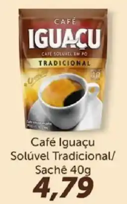 Supermercados Tauste Café iguaçu solúvel tradicional oferta