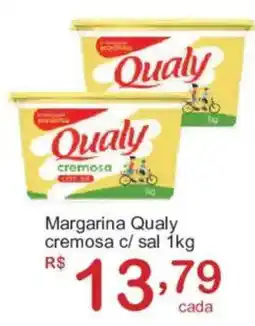 Giga Atacado Margarina Qualy cremosa c/ sal oferta