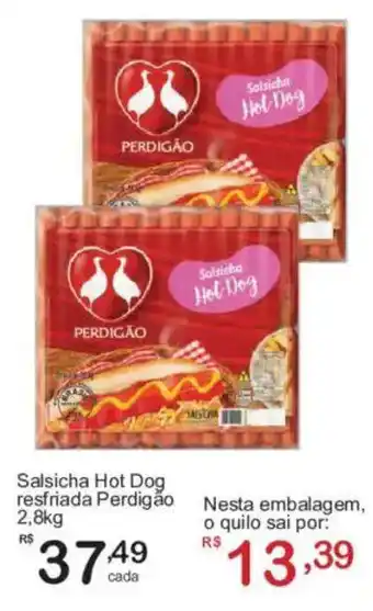 Giga Atacado Salsicha hot dog oferta