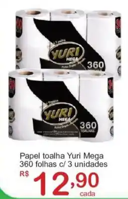 Giga Atacado Papel toalha yuri mega oferta