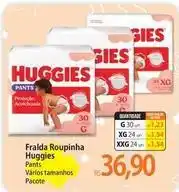 Atacadão Huggies - fralda roupinha oferta
