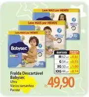 Babysec - fralda descartável